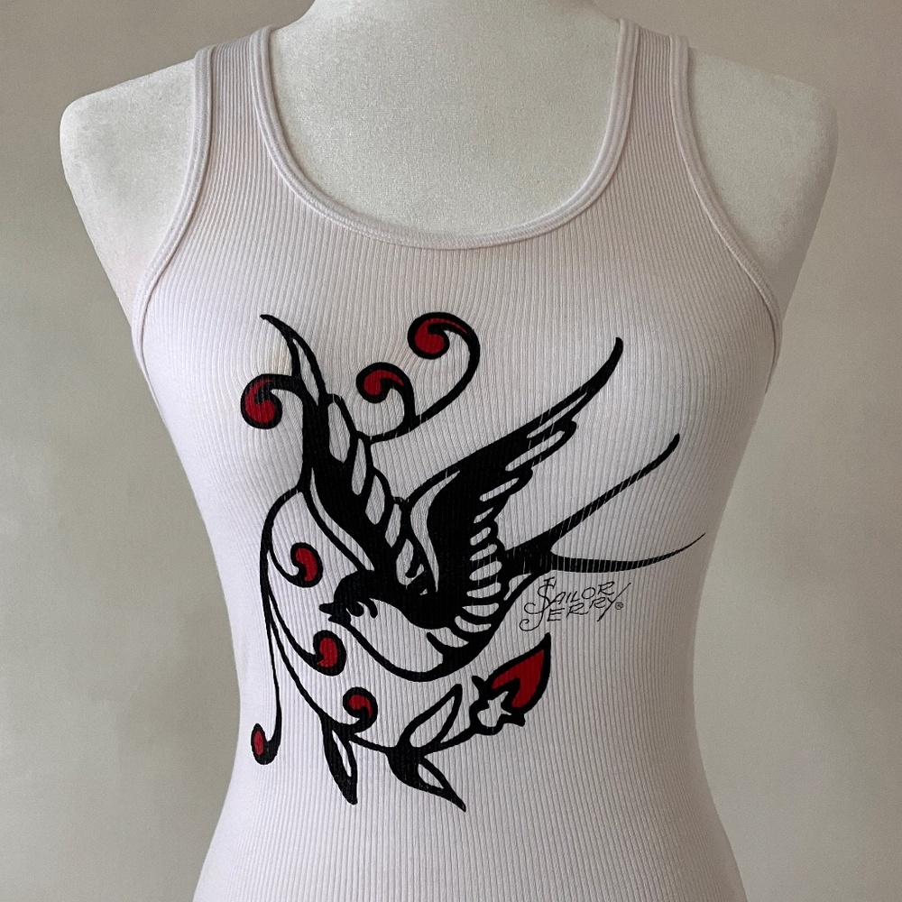 SAILOR JERRY RIBBED TANK TOP